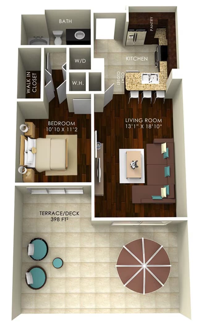 Unit 719 719 floor plan