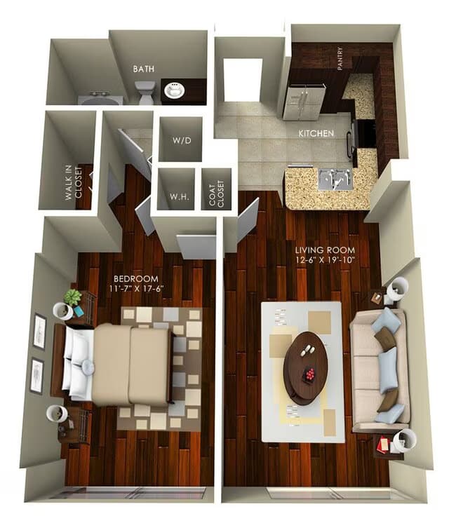 A2 201 floor plan