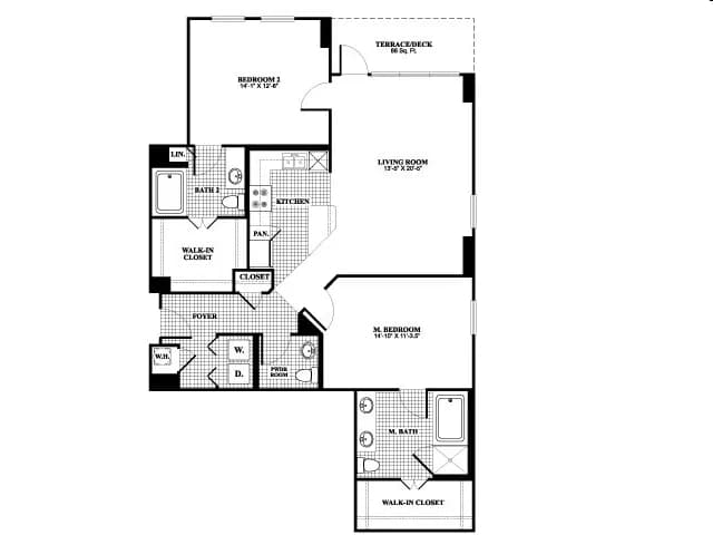 Unit 402 402 floor plan
