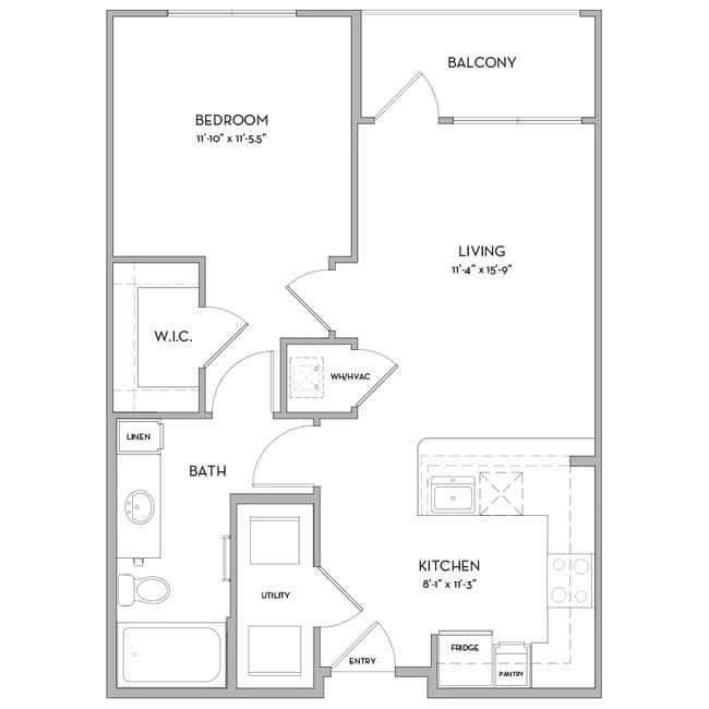 A1 211 floor plan