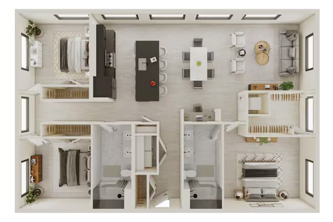 Ledger 2098 floor plan