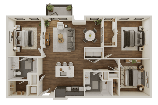 Oak 4076 floor plan