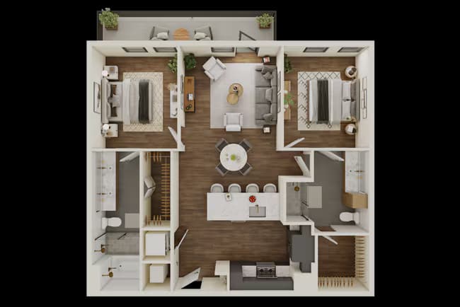 Unit 3001 3001 floor plan