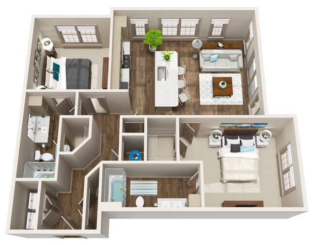 Unit 3300 3301 floor plan