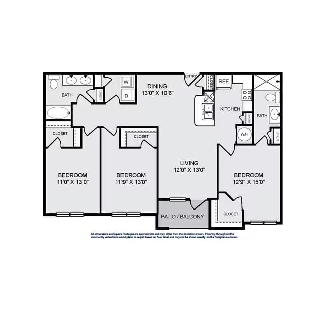 Unit 7304 7304 floor plan