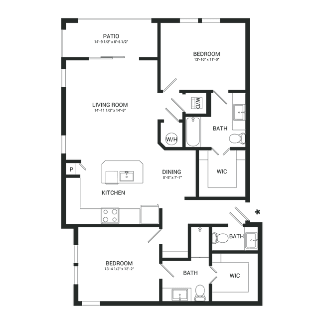 Ginger 12-1231 floor plan