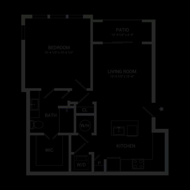 Unit 1-136 11-1136 floor plan