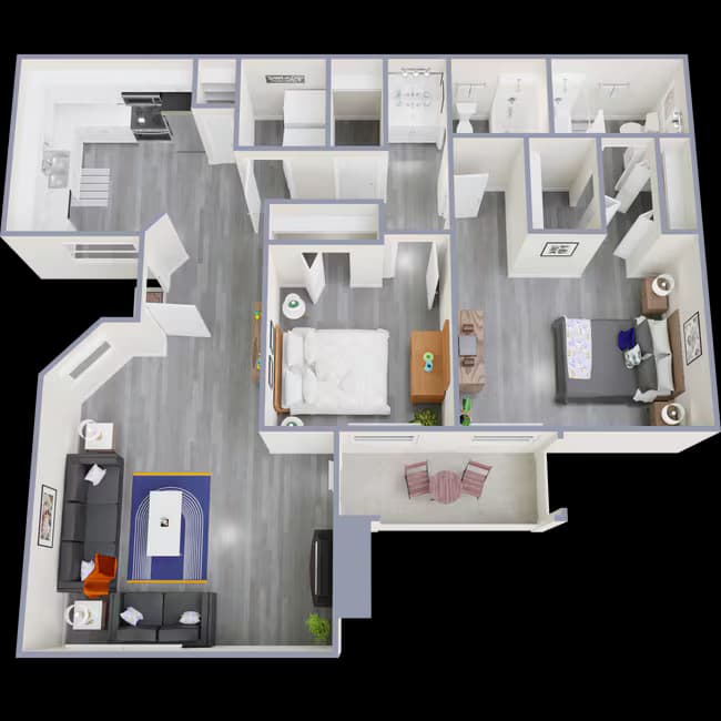 Unit 2008 2008 floor plan