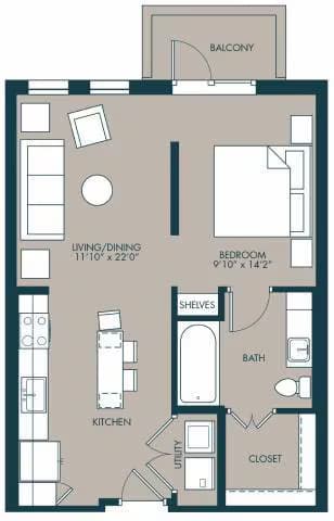 The Crawford 2143 floor plan
