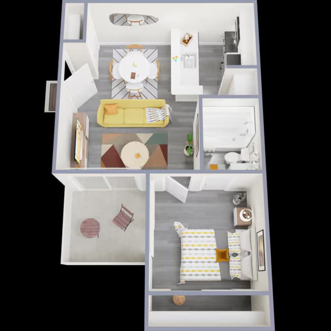 A1 floor plan