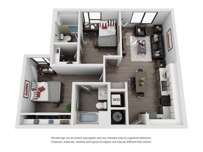 Unit Full Private floor plan