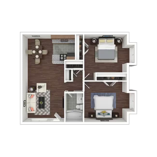 Unit 2047 2047 floor plan