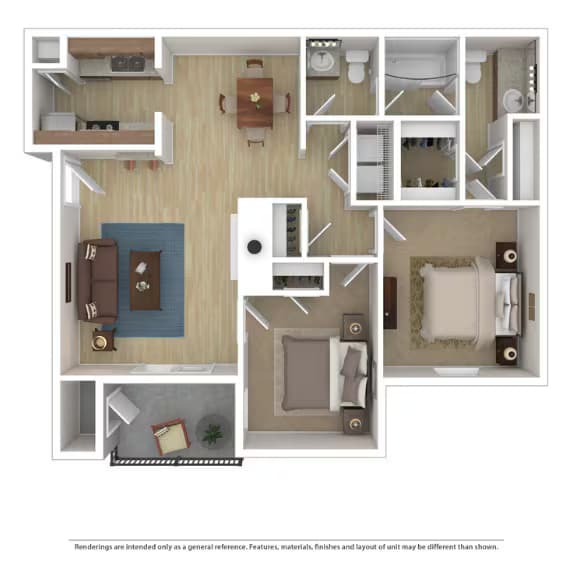 Unit 1210 19-1912 floor plan