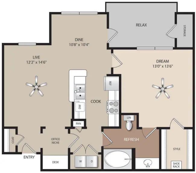 Unit 0135 0135 floor plan