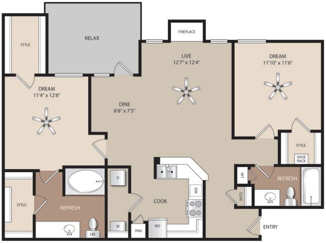 Unit 0426 0426 floor plan