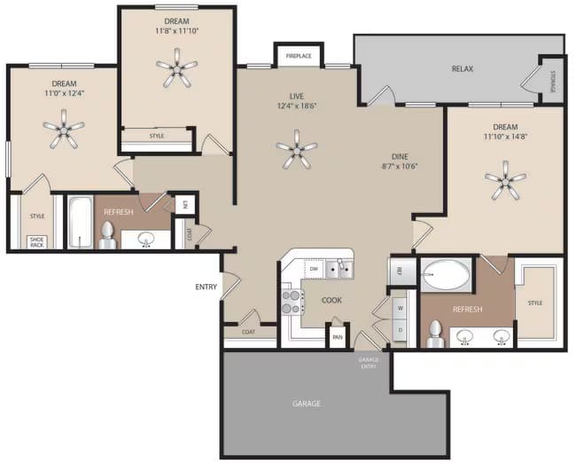 C1 1128 floor plan