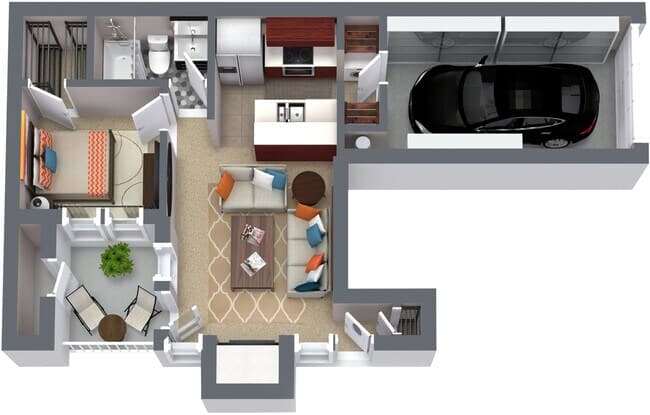 A1 Upgraded 115 floor plan
