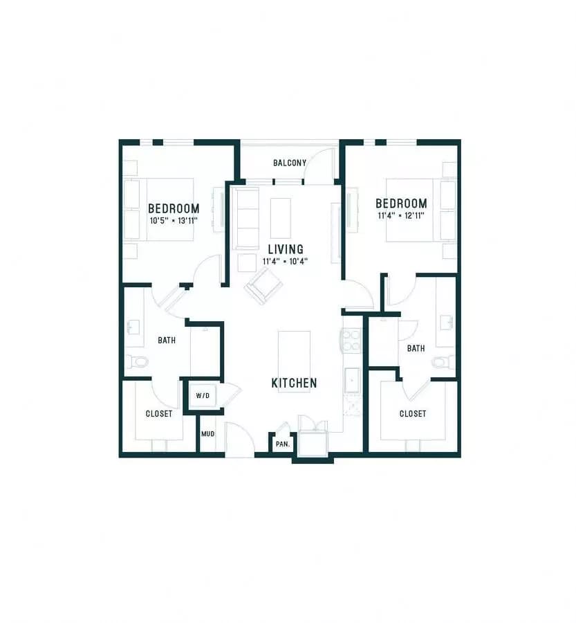 Unit 240 240 floor plan