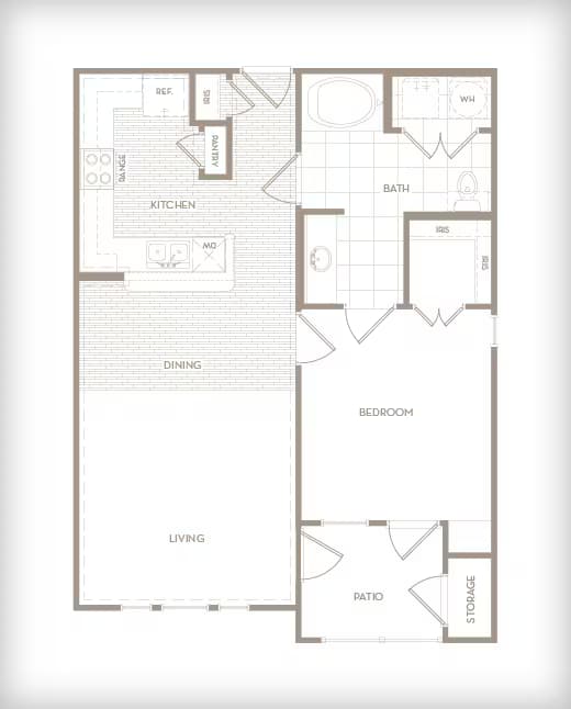 Unit 6112 2104 floor plan