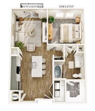 A1 4332 floor plan
