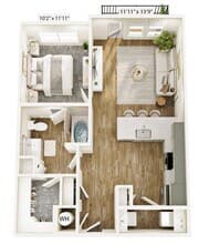 A3 4323 floor plan