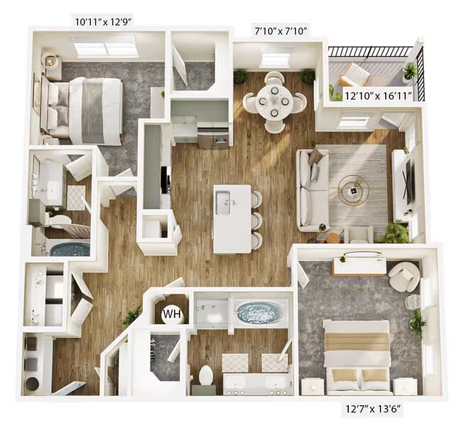 Unit 4335 4335 floor plan
