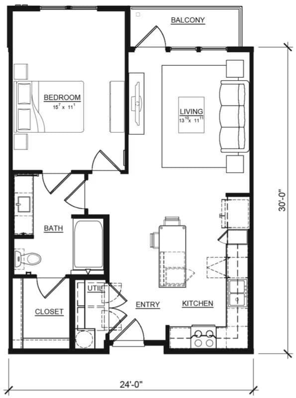 Iris | A2b 1238 floor plan
