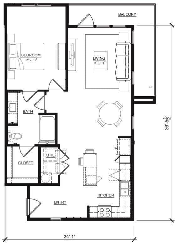 Lily | A5 1219 floor plan