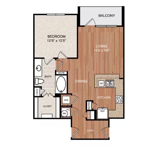 A6 4123 floor plan