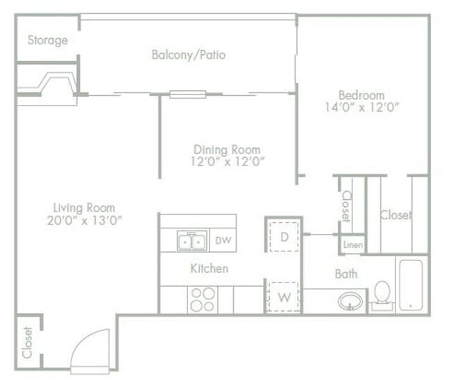 A4 2107 floor plan