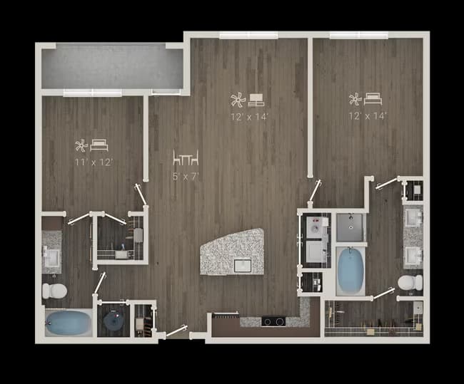 B2 345 floor plan