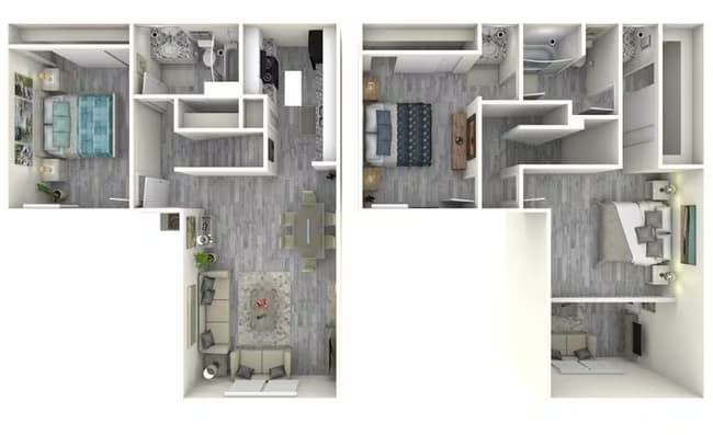 TH-C1 WA134 floor plan