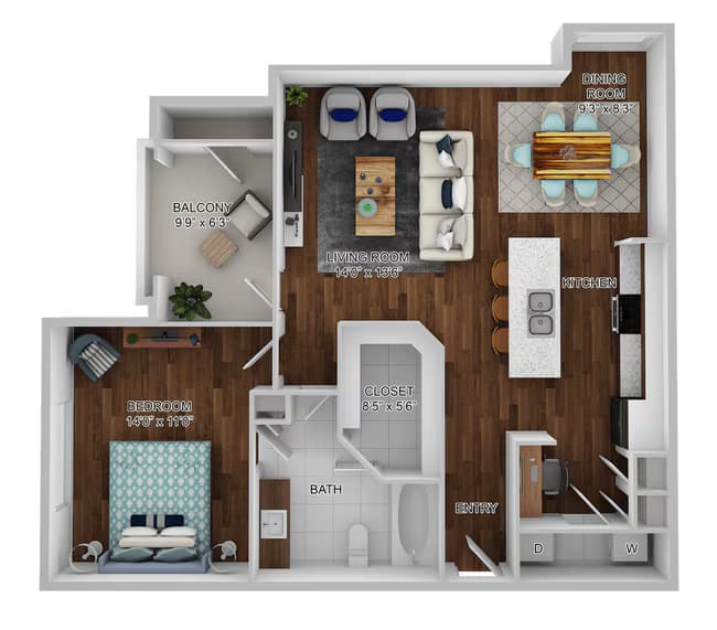 A1 - Naples 0537 floor plan