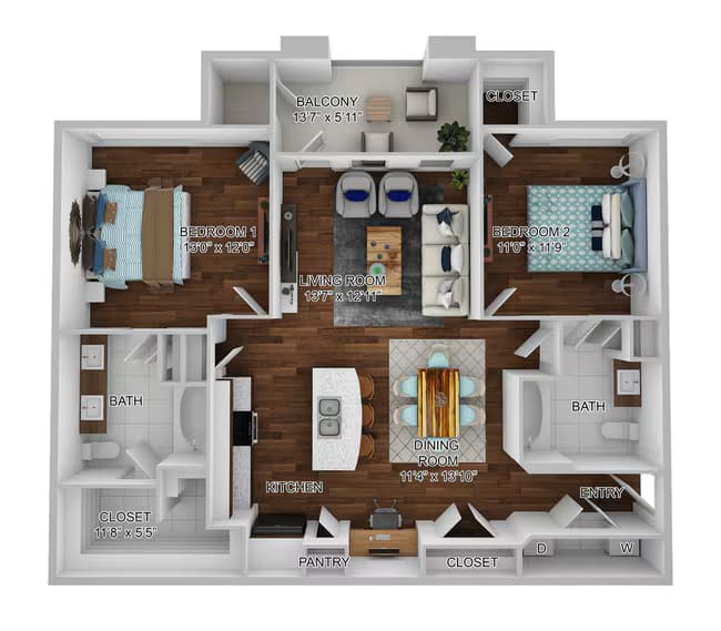 B - Milan 0425 floor plan
