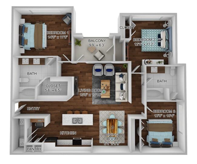 C - Tuscany 0811 floor plan
