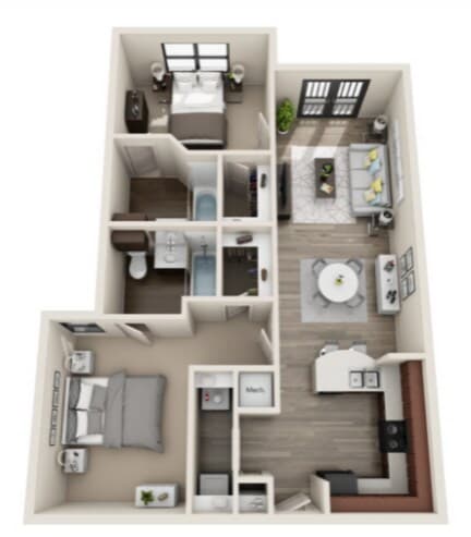 Unit Private Private floor plan