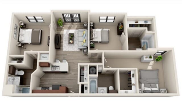 Unit Private Private floor plan