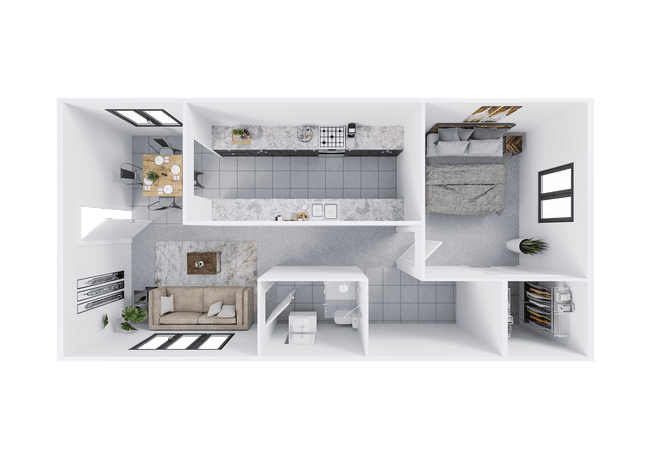 Unit 2-101 1-123 floor plan
