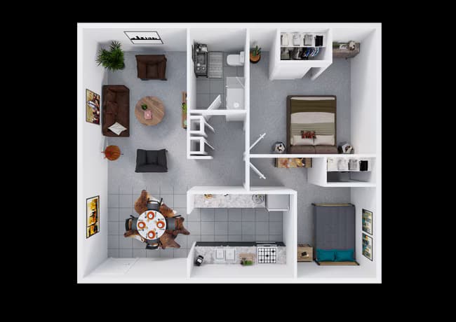 Unit 1-209 1-209 floor plan