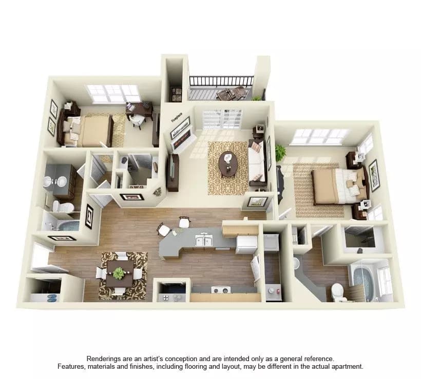 Unit 0233 0233 floor plan