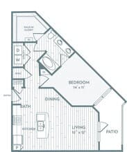A6 - Montreal 1304 floor plan
