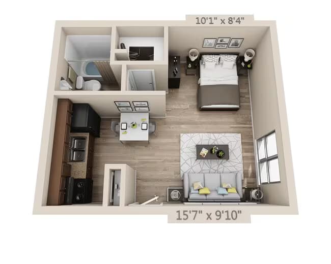 Unit CT-1006 CT - 516 floor plan