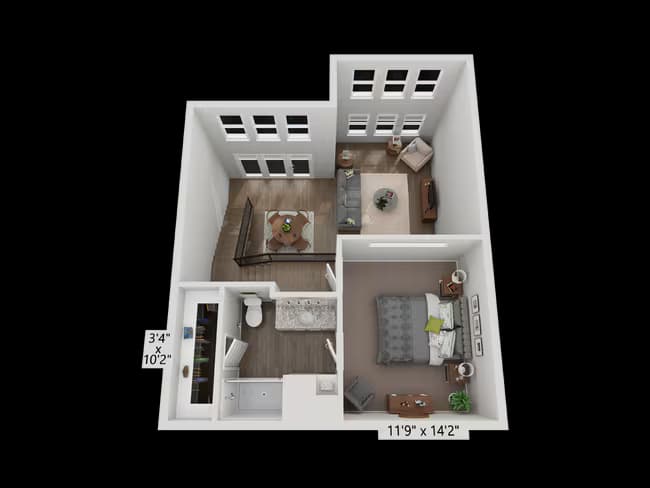 Unit 2112 2112 floor plan