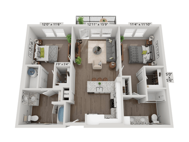 B2 - Jasper 6411 floor plan