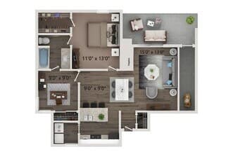 B1 40-4007 floor plan