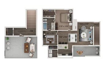 B2 21-2102 floor plan