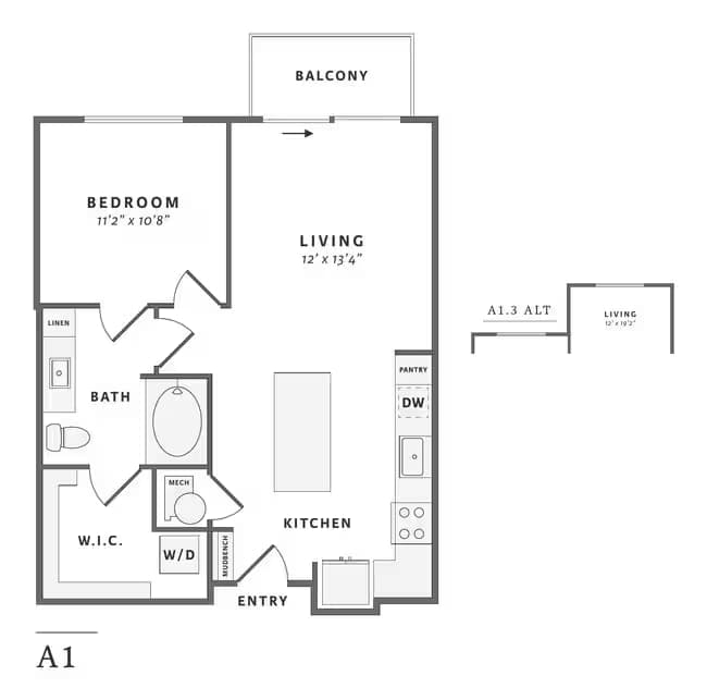 Unit 1-467 1-467 floor plan