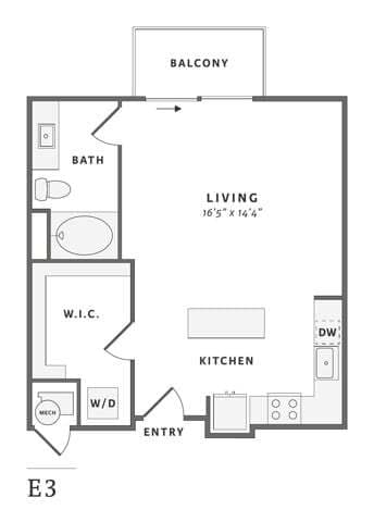 Unit 1-142 1-142 floor plan
