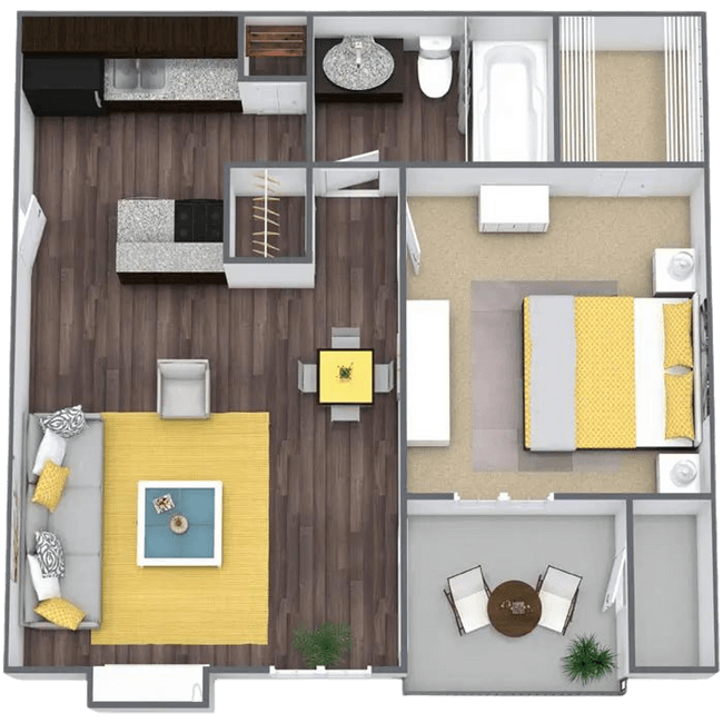 Unit 1211 1211 floor plan