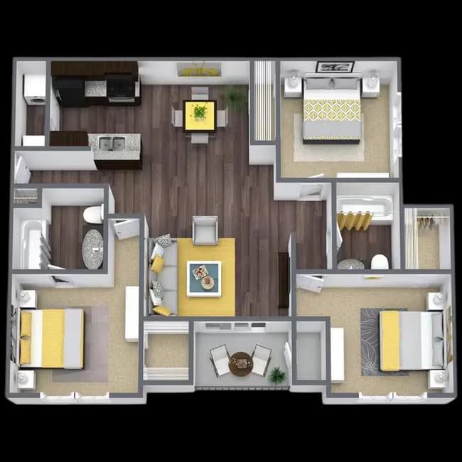 C1 1420 floor plan